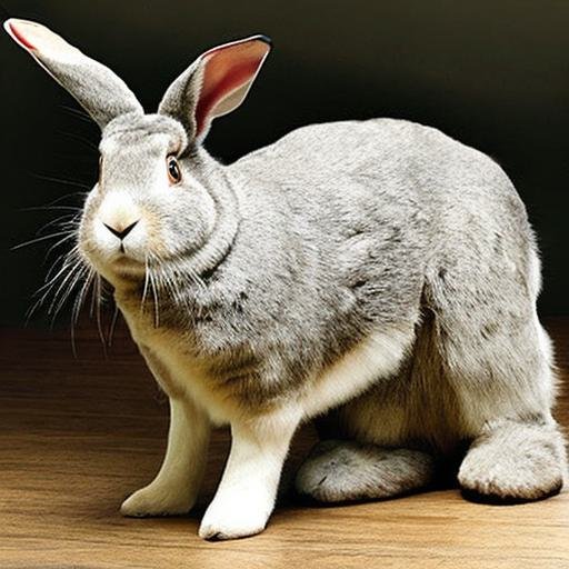 Hindquarters Hip Dysplasia Affect Flemish Giant Rabbits