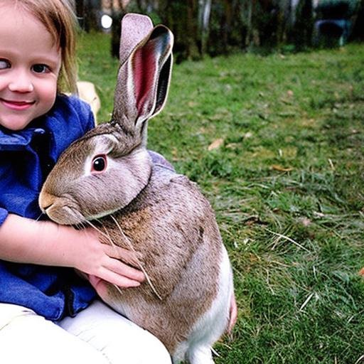 How do Flemish Giants respond to being handled by children? Flemish Giant Care